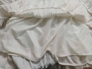 Mini White Skirt