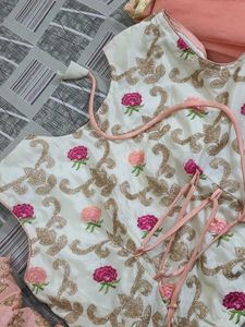 Elegant Silk Lehenga