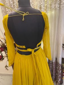 Yellow Lehenga Choli Set
