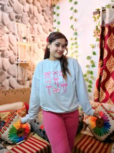 Red IKKAT Printed Kurti