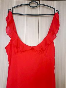 Boohoo Red Dress