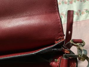 MICHAEL KORS Sloan Editor Large Red Burgundy❤️
