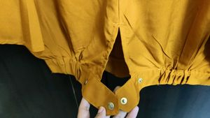 Tokyo Talkies Brown Crop Top
