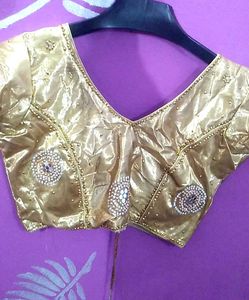 Golden Embellished Blouse