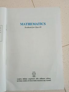 Mathematics Class 9 NCERT+ Arihant Guide.