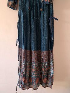 Blue 3 Pc Naira Cut Suit