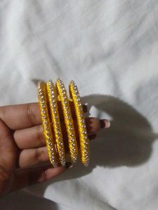 Yellow Bangles Set