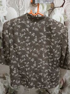 Floral Button Down Top