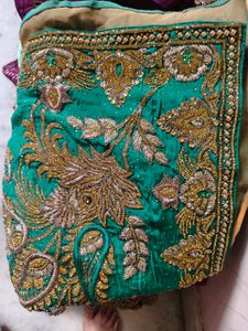 Full Daimond Work Saree Original Price 18k