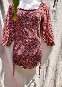 I. Floral Print dress