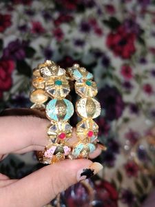 High Gold Bangles