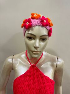Crochet Halter Top and Skirt Set