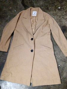 Elegant Tan Trench Coat