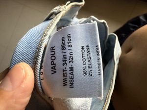 Light Wash Denim Jeans