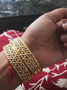 Gold Plated Bangles