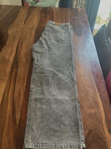 Grey Washed Out Boyfriend Jeans