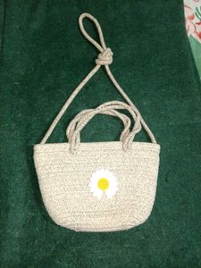 Daisy Woven Mini Bag