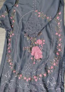 Long Kurta With Lace