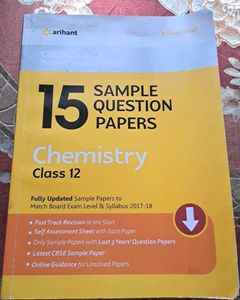 Class 12 Chemistry Sample Paper