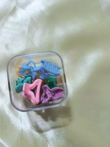 Korean Mini Clutchers Box/Hair Claw Clips