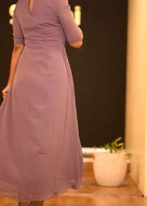 Purple Embellish Gown