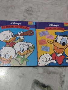 Disney Children's Books (2) Hard Cover