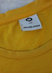 Yellow Cotton T shirt P