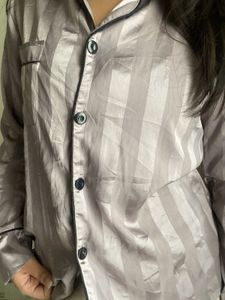 Shein Satin Shirt