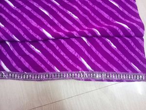 New Purple 💜 Embroidery Work Kurti