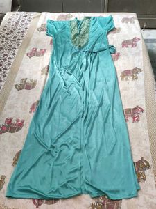 Elegant Blue Nightgown