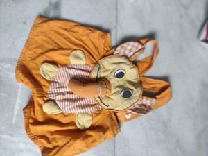 Cute Orange Baby Top