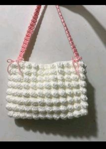 Handmade Crocheted Shoulder Bag