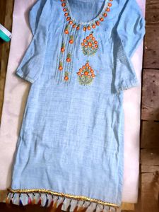 Blue  Kurti 🩵
