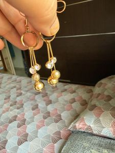 Gold Dangle Earrings