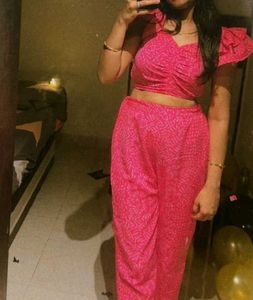 Pink Colour Co-ordset
