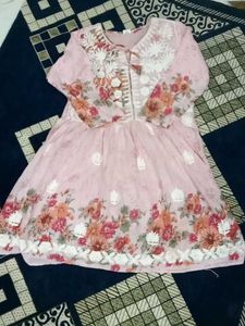 Floral Print Kurta
