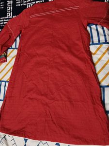 Sapphire Kids Girl Red Floral Embroidery Dress