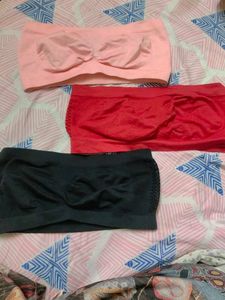 Combo of 3 Tube Bra - Comfy & Stylish