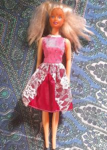 💕COMBO Blonde Hair Cute Barbie With Brush