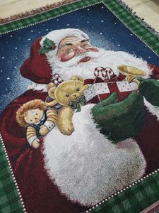 Santa Claus Throw Blanket