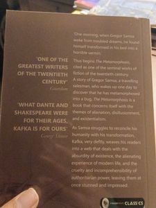 The Metamorphosis by Franz Kafka