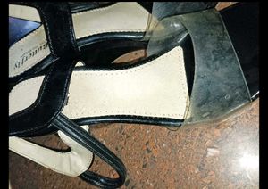 Black Butterfly Heels