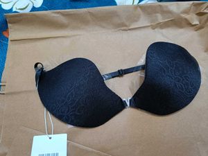Black Strapless Bra