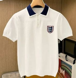 England StyleSummer Men KnittedPolo TShirts