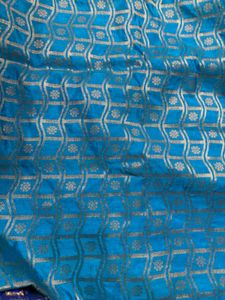 Blue Banarasi Saree