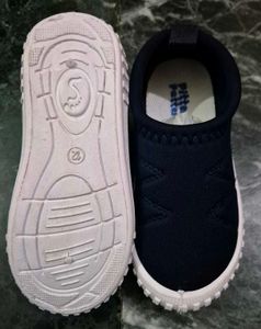 Pitter Patter Navy Blue Kids Shoes In Size 12