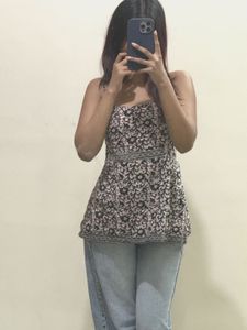 Floral Desi Cami Top