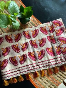 “Assamese Japi” Designed cotton Saree Brand New
