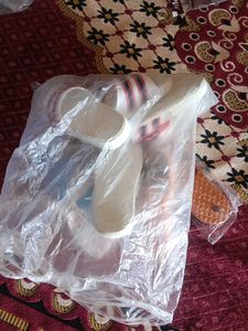 Comfy White Flip Flops