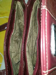 Burgundy Handbag
